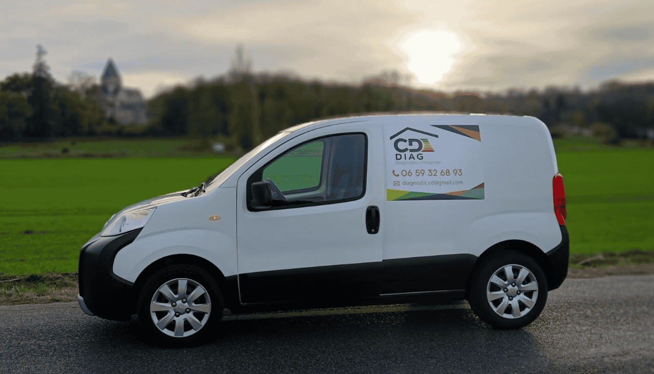 Véhicule d'intervention de CD Diag Immobilier